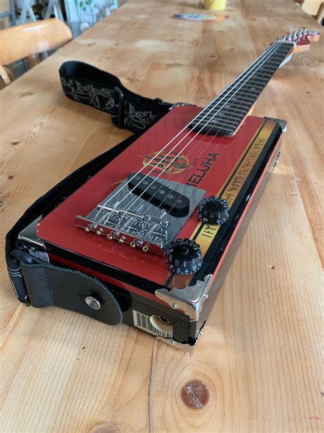 6 string electric cigar box guitar plans|cigar box guitar string size.